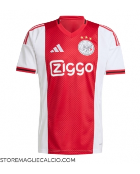 Ajax Maglia Gara Casa Repliche 2025-26 Maniche Corte